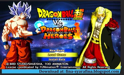 Dragón Ball Súper vs Héroes TTT3 Mod PPSSPP ISO All .